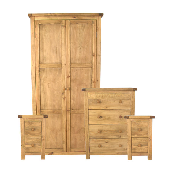 Alpen Home 4-tlg. Schlafzimmermöbel-Set Cain | Wayfair.de